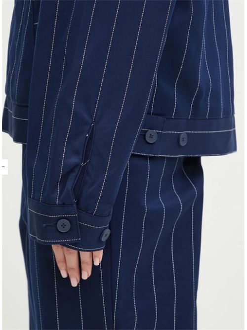 pinstripe h jkt ADIDAS ORIGINAL | JJ3477NINDIG/OWHITE